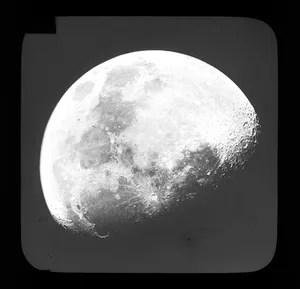 Greyscale moon